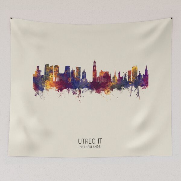 Item preview, Utrecht The Netherlands Skyline designed and sold by ArtPrints.