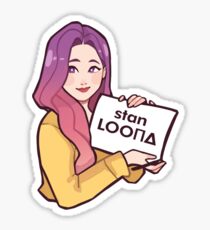 stan LOONA Sticker