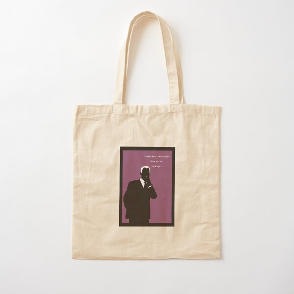 Roger Sterling Mad Men Bolsa de algodón