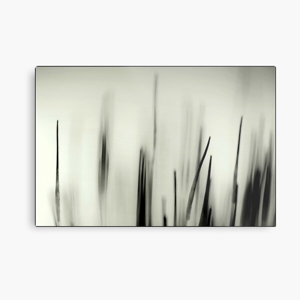 Abstract Moss Metal Print