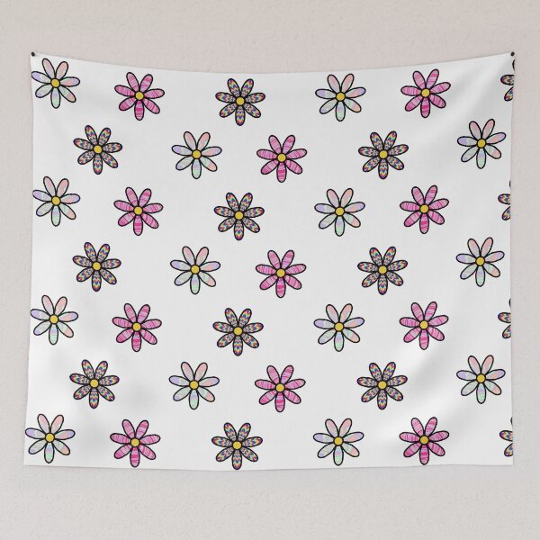 Item preview, Flower 3 pack holographic sticker designed and sold by trajeado14.