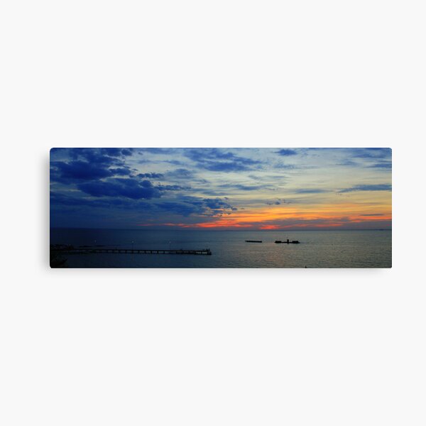 Evening Twilight - Half Moon Bay Canvas Print