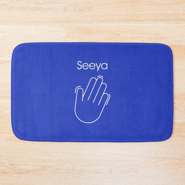 Item preview, Seeya Waving White designed and sold by SJ Designs.
