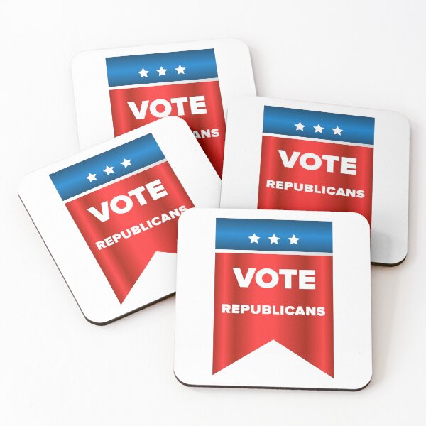 Item preview, United States of America - Vote Republican designed and sold by Taz-Clothing.