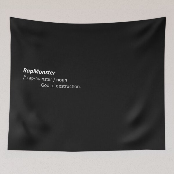 Item preview, RapMonster BTS adjective grammar designed and sold by bangbangXX.