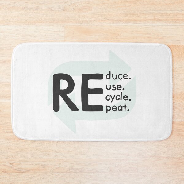 Item preview, Eco friendly - Reduce, reuse, recycle, repeat. Sustainable living  designed and sold by Milatoo.