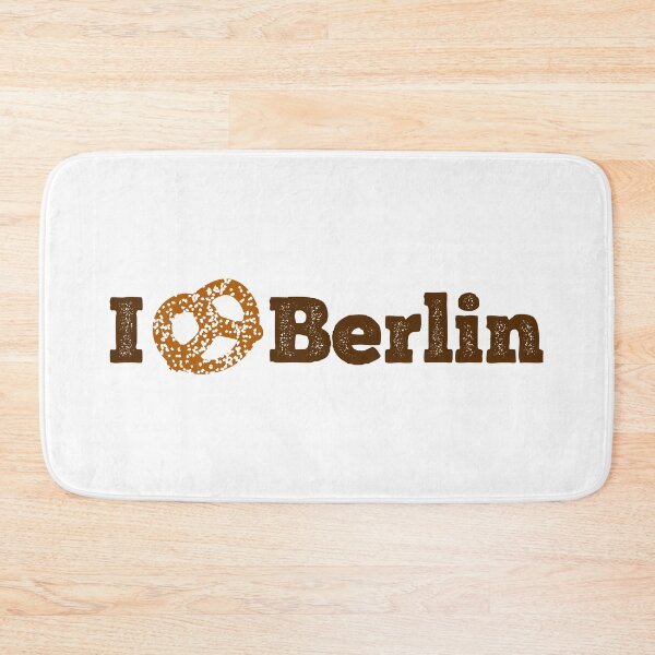 Item preview, I love Berlin - brown pretzel designed and sold by XOOXOO.