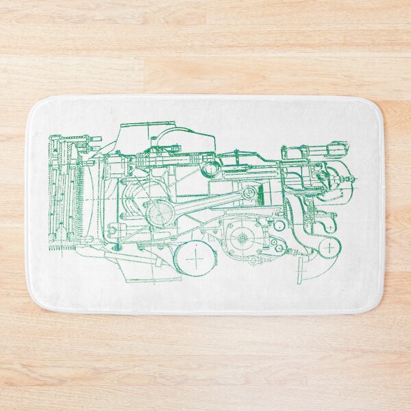 Item preview, vintage car engine designed and sold by Alchemia.