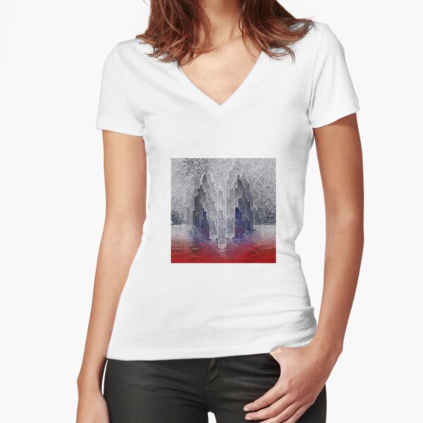 Fitted V-Neck T-Shirt