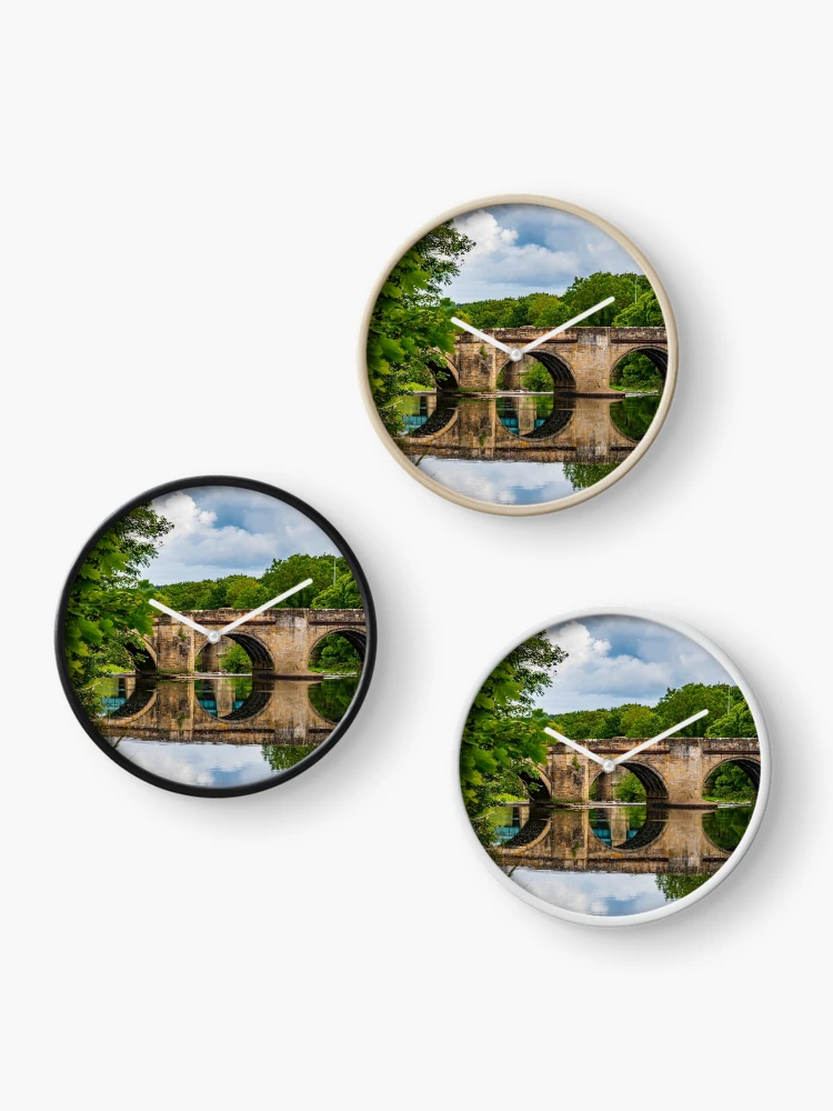 Thumbnail 3 of 4, Clock, Sunderland Bridge Reflection designed and sold by John Stoves.