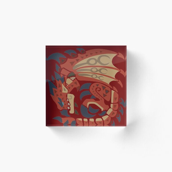 Rathalos Acrylic Block