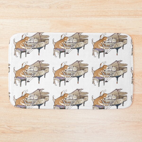 Item preview, Piano Cat designed and sold by MooMooArt.