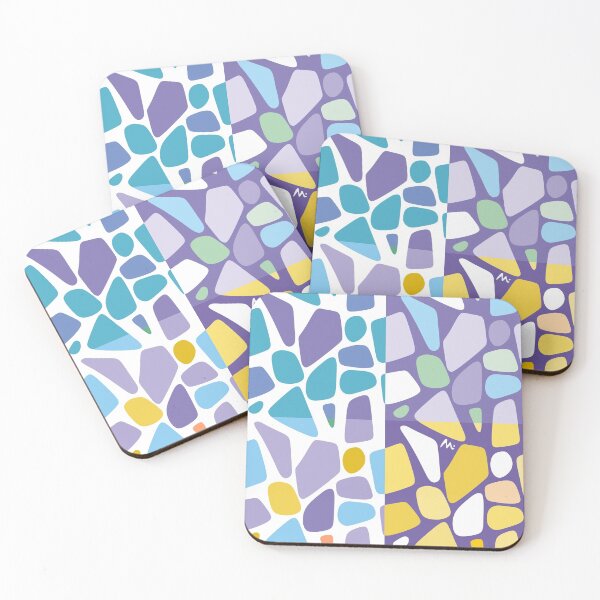 Item preview, Sea stones in blue and yellow color designed and sold by Miduart.