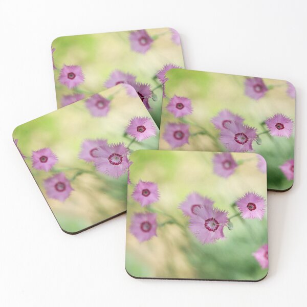 Item preview, pink flowers in summer garden designed and sold by olena2552.