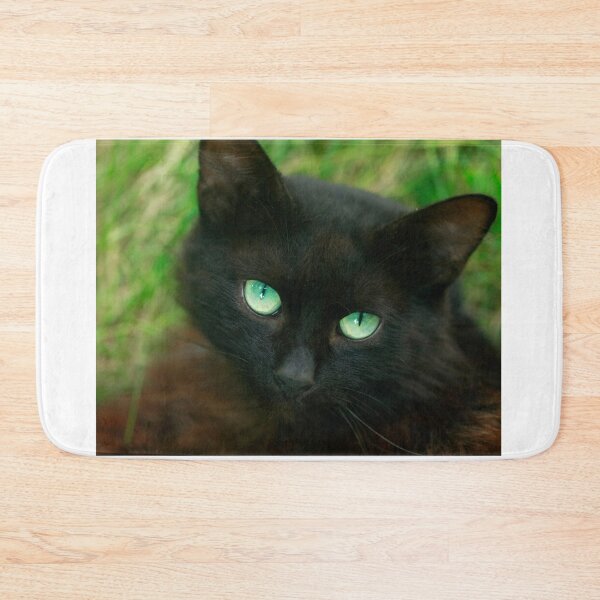 Item preview, portrait of green eyed cat designed and sold by olena2552.