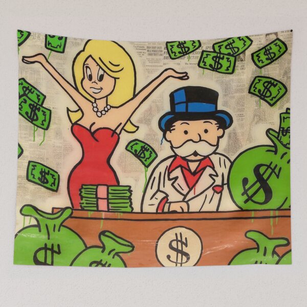 Item preview, $ Scarface x Monopoly Man $ designed and sold by monopolyman1.