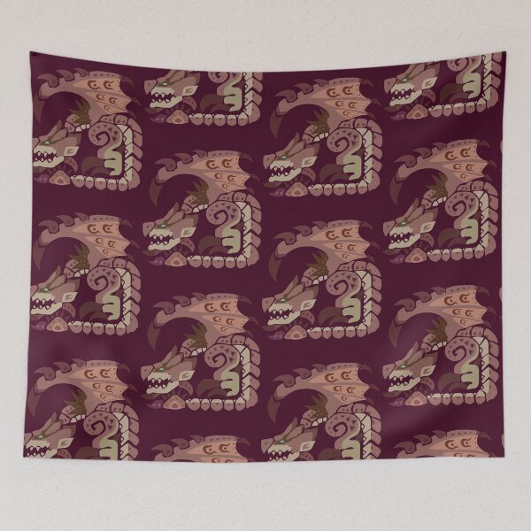 Item preview, Pink Rathian designed and sold by Kawaii Bobas.