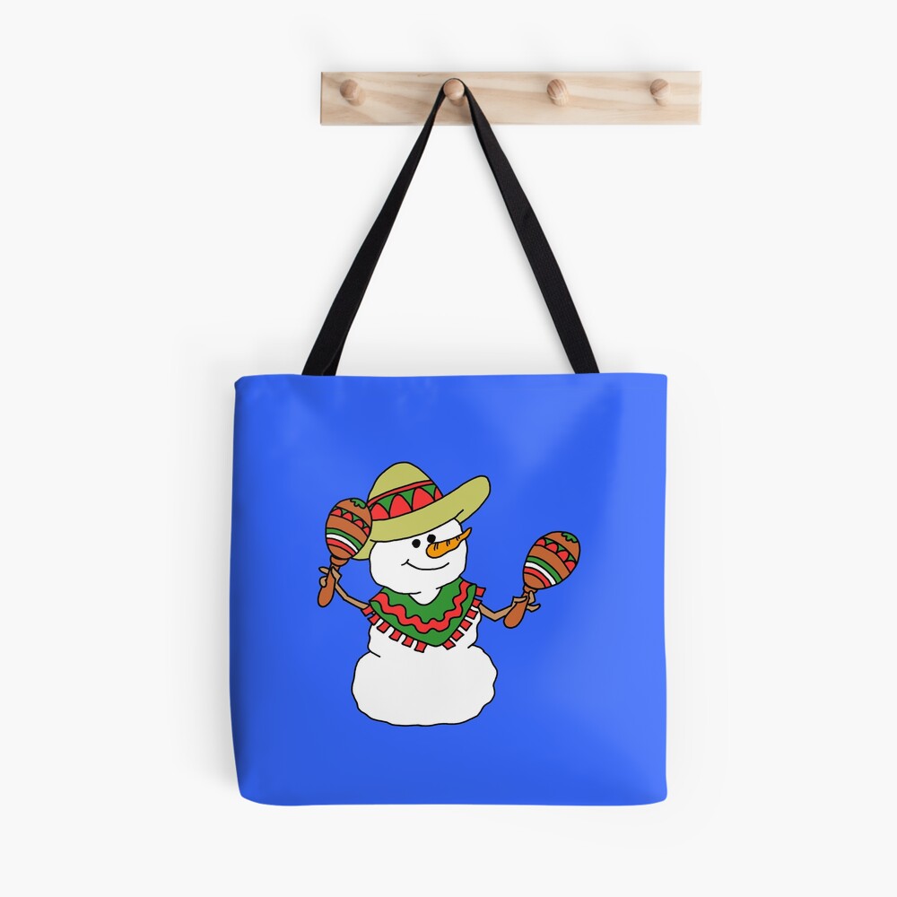 Cute Melting Snowman Frosty Christmas Xmas' Tote Bag