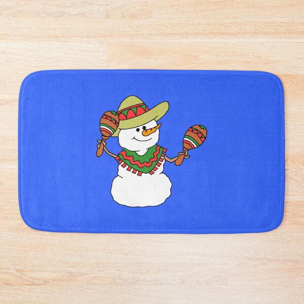 Item preview, Feliz Navidad Snowman Spanish Christmas Cartoon designed and sold by jaycartoonist.