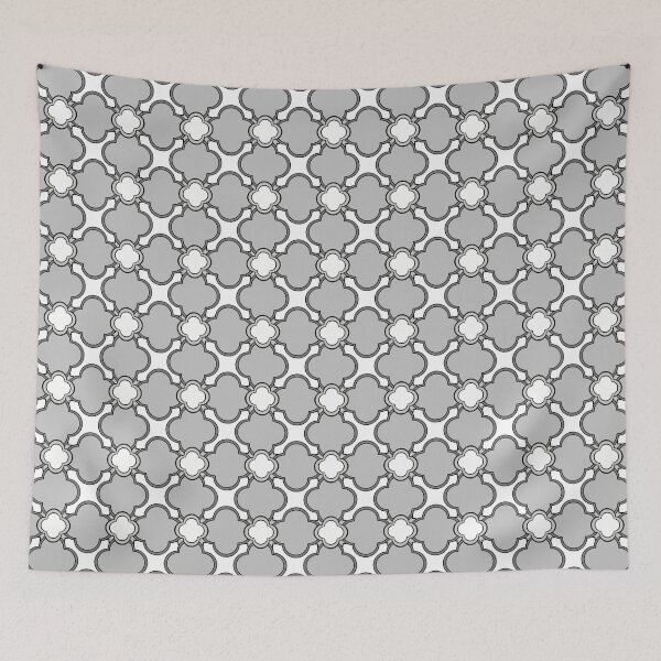 Item preview, David Rose Designs - Maroc in Gray and White designed and sold by Sartabanfi.