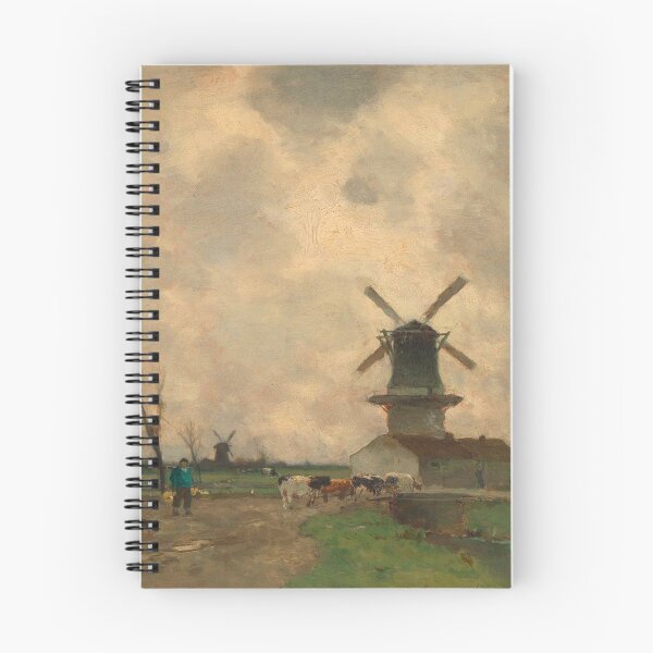 Aperçu de l'œuvre Le Moulin-Johan Hendrik Weissenbruch créée et vendue par LexBauer.