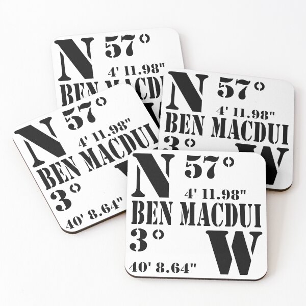 Item preview, Ben Macdui Coordinates designed and sold by PoshJocks.
