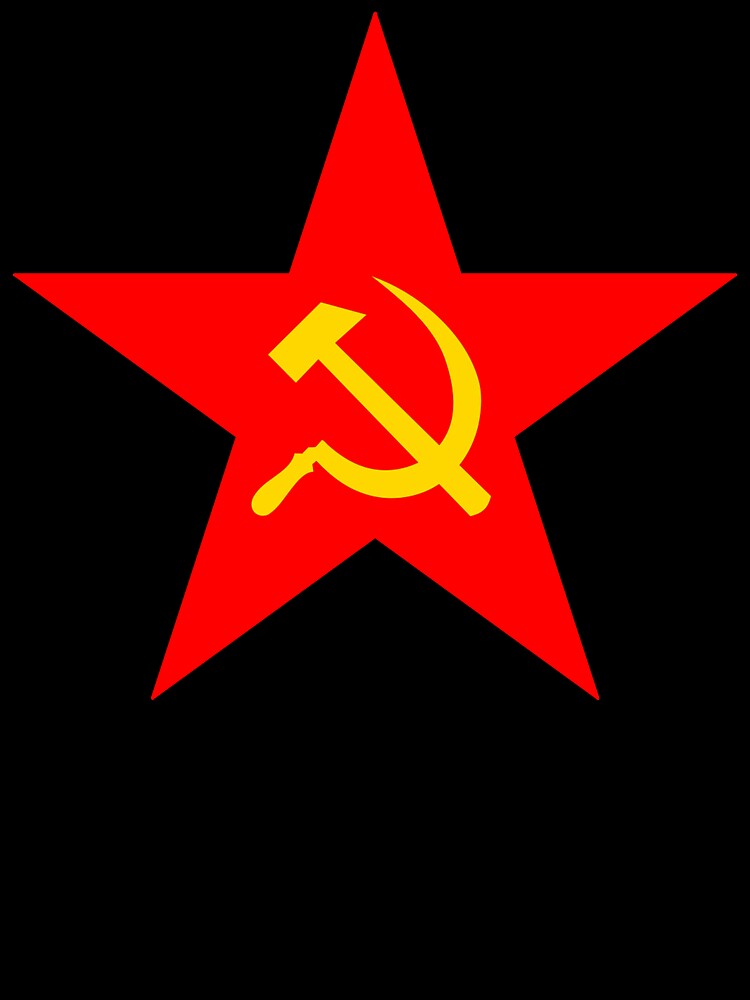 Hammer Sichel Roter Stern Kommunistischer Stern Kommunismus Auf Schwarz Kinder T Shirt Von Tomsredbubble Redbubble
