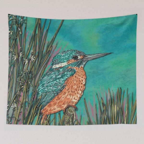Item preview, Kingfisher designed and sold by lottibrown.