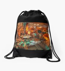 Dr. Who Tardis Drawstring Bag