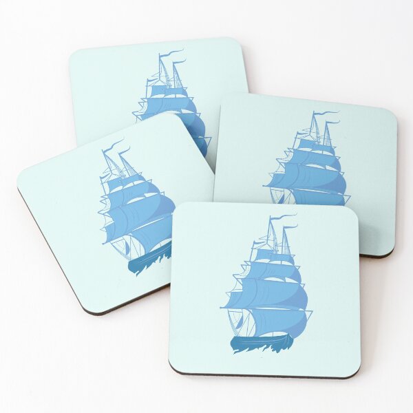 Item preview, Follow your wind.Nautical Pirate ship  designed and sold by Anna Lemos.