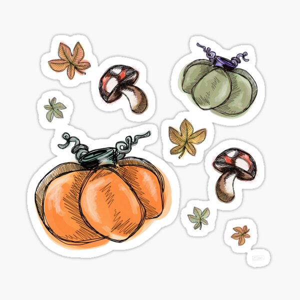Autumn Magic Sticker