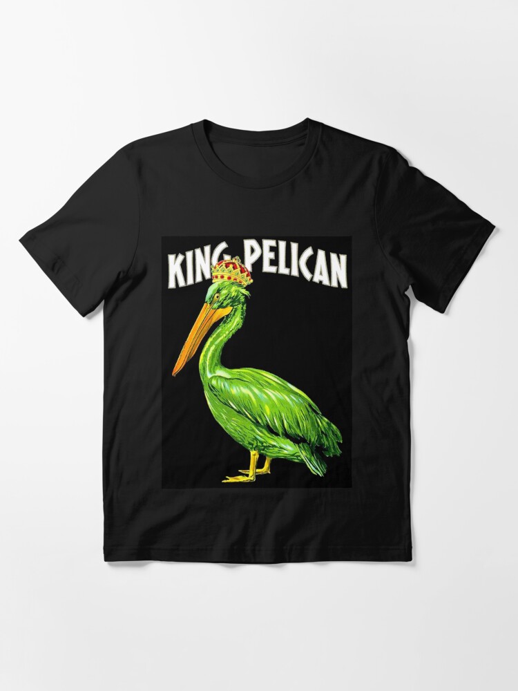 Pelican Baseball Short Sleeve T-Shirt (2xl, Heather Royal, Front)