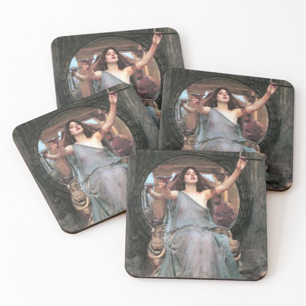 Item preview, John William Waterhouse - Circe offering the Cup to Odysseus designed and sold by ArtExpression.