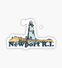 Newport Beach - Rhode Island. Sticker