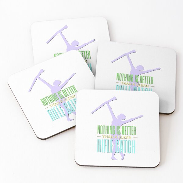 Item preview, Color Guard - Nothing Is Better Than A Clean Rifle Catch designed and sold by BandMomDesigns.