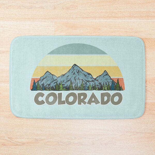 Item preview, Vintage Colorado Rocky Mountains Retro Sunset designed and sold by kiwi91.