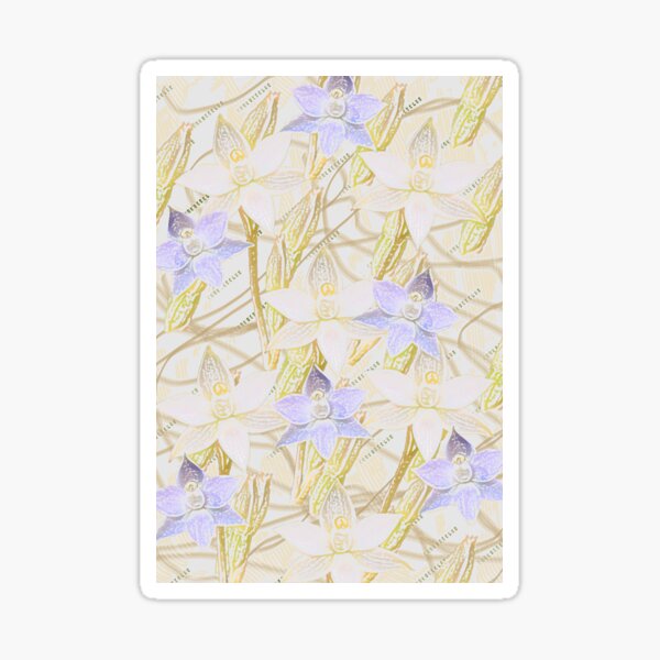 Sun Orchids Sticker