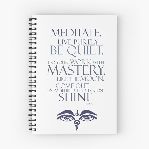 Item preview, MEDITATE BUDDHA QUOTE designed and sold by narenz03.