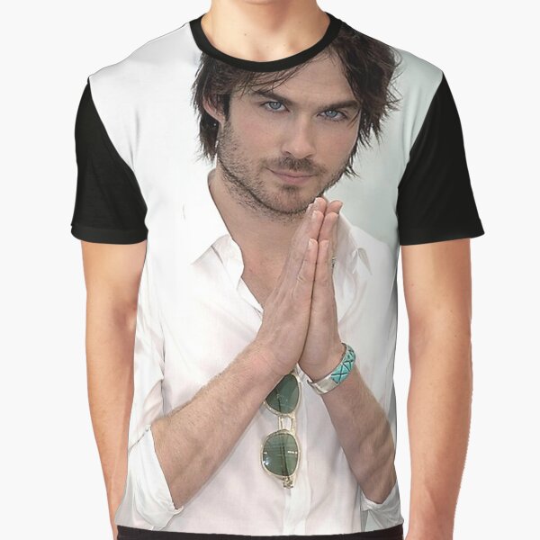 Ian Somerhalder Damon Salvatore Graphic T-Shirt