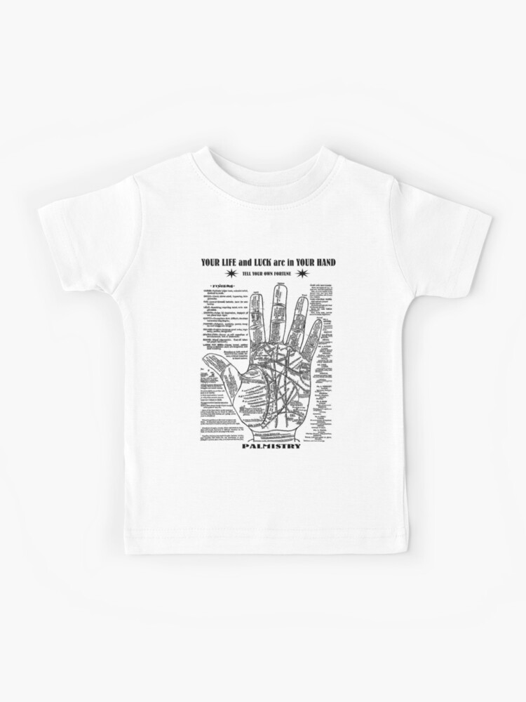Fortune Teller Palm Reading Chiromancy  Adult Unisex Tee Standard T-Shirt