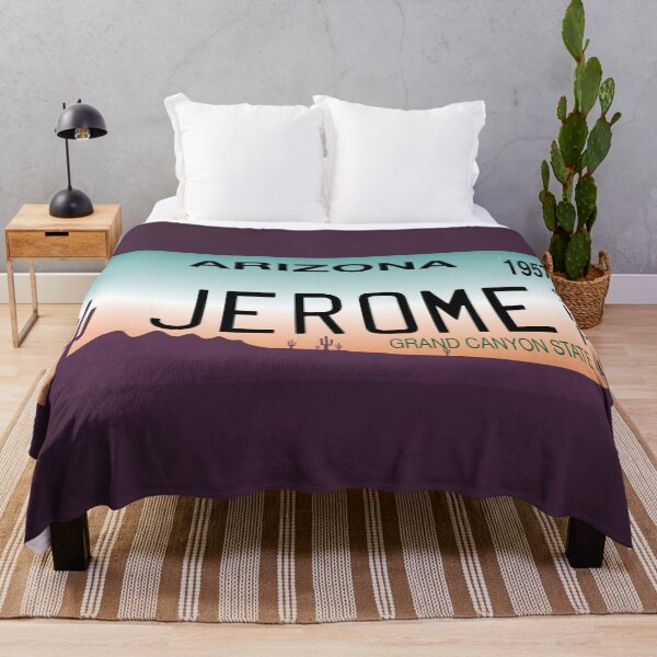 Item preview, Jerome State Historic Park, Arizona License Plate designed and sold by Nyle Buss.