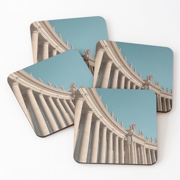 Item preview, Views in Piazza San Pietro Art Print designed and sold by julidescole.