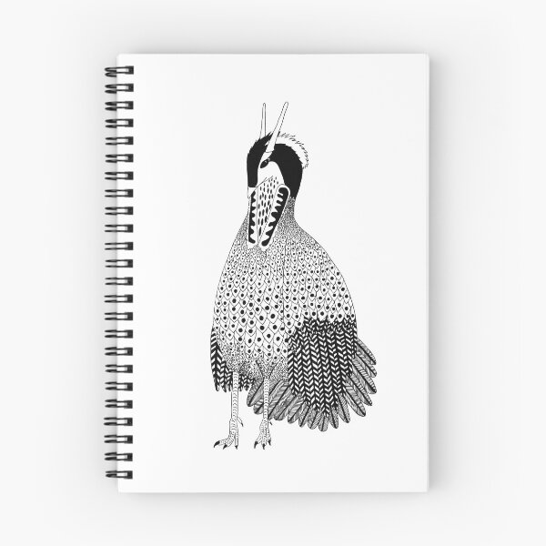 Item preview, Temminck's Tragopan (ink illustrations of weird animals that are real) designed and sold by InkDier.