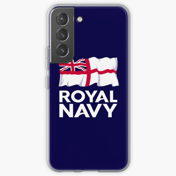 Royal Navy Ensign and Logo Samsung Galaxy Soft Case