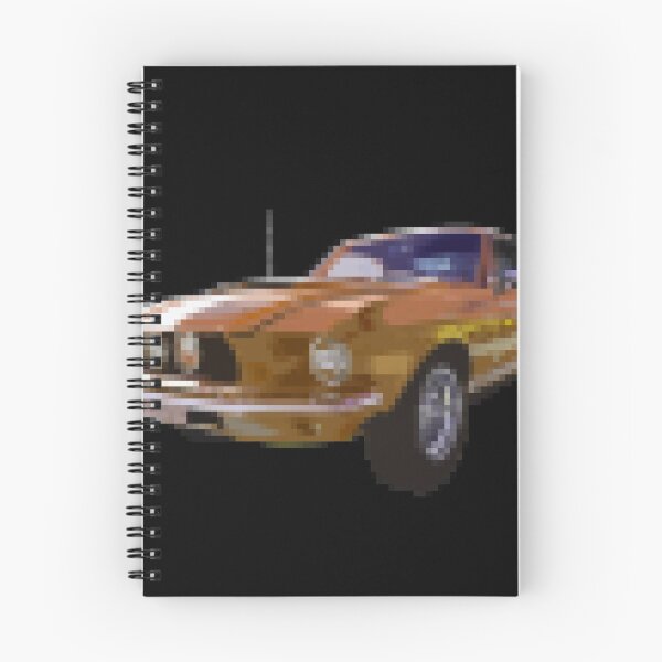 Item preview, Mustang Pixelized Gold Dust designed and sold by CharlieCreator.