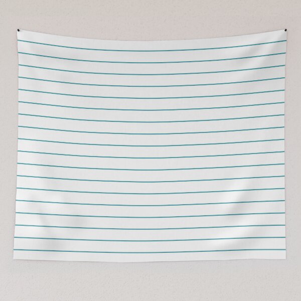 Item preview, Thin Lines Turquoise designed and sold by Miss Striped.