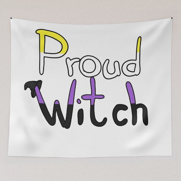 Item preview, Proud Witch Non-Binary variation designed and sold by CycloneCrafts.