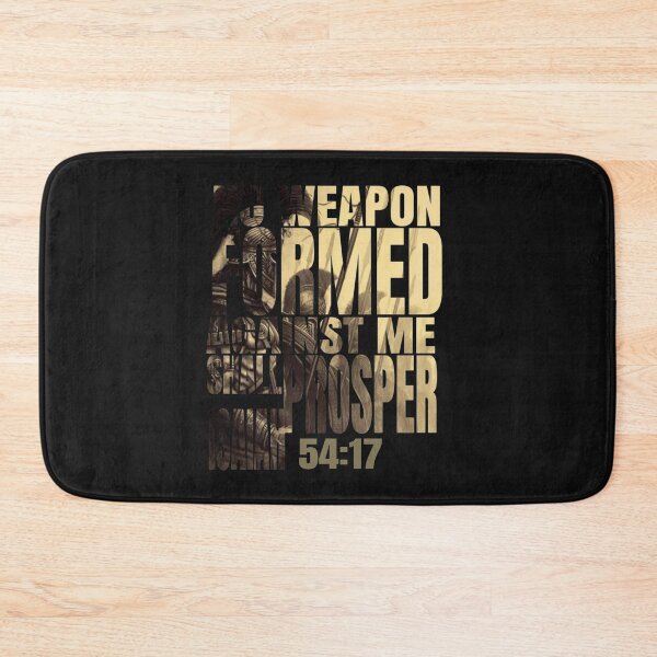 Item preview, No Weapon Formed Against Me Shall Prosper Isaiah 54:17 designed and sold by Roland1980.
