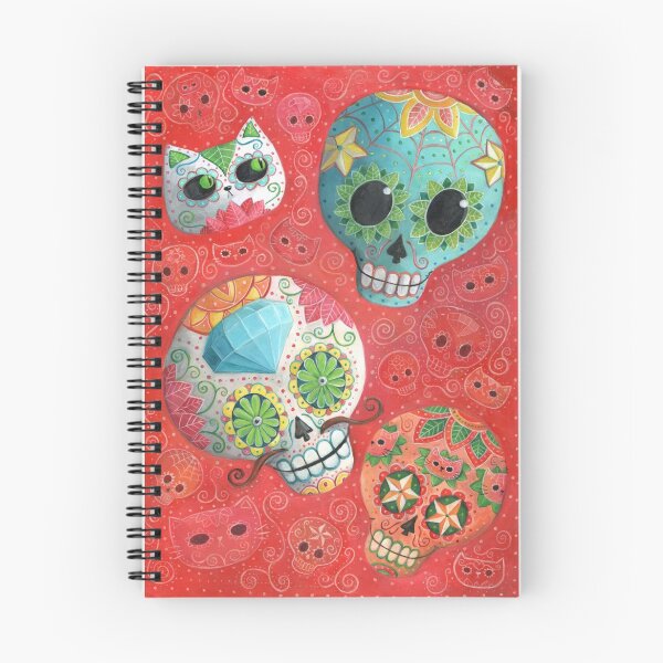 Item preview, Colourful Sugar Skulls designed and sold by colonelle.