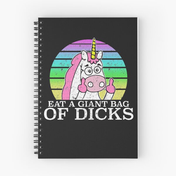 Item preview, Bad Unicorn Eat A Giant Bag of Dicks designed and sold by tarek25.